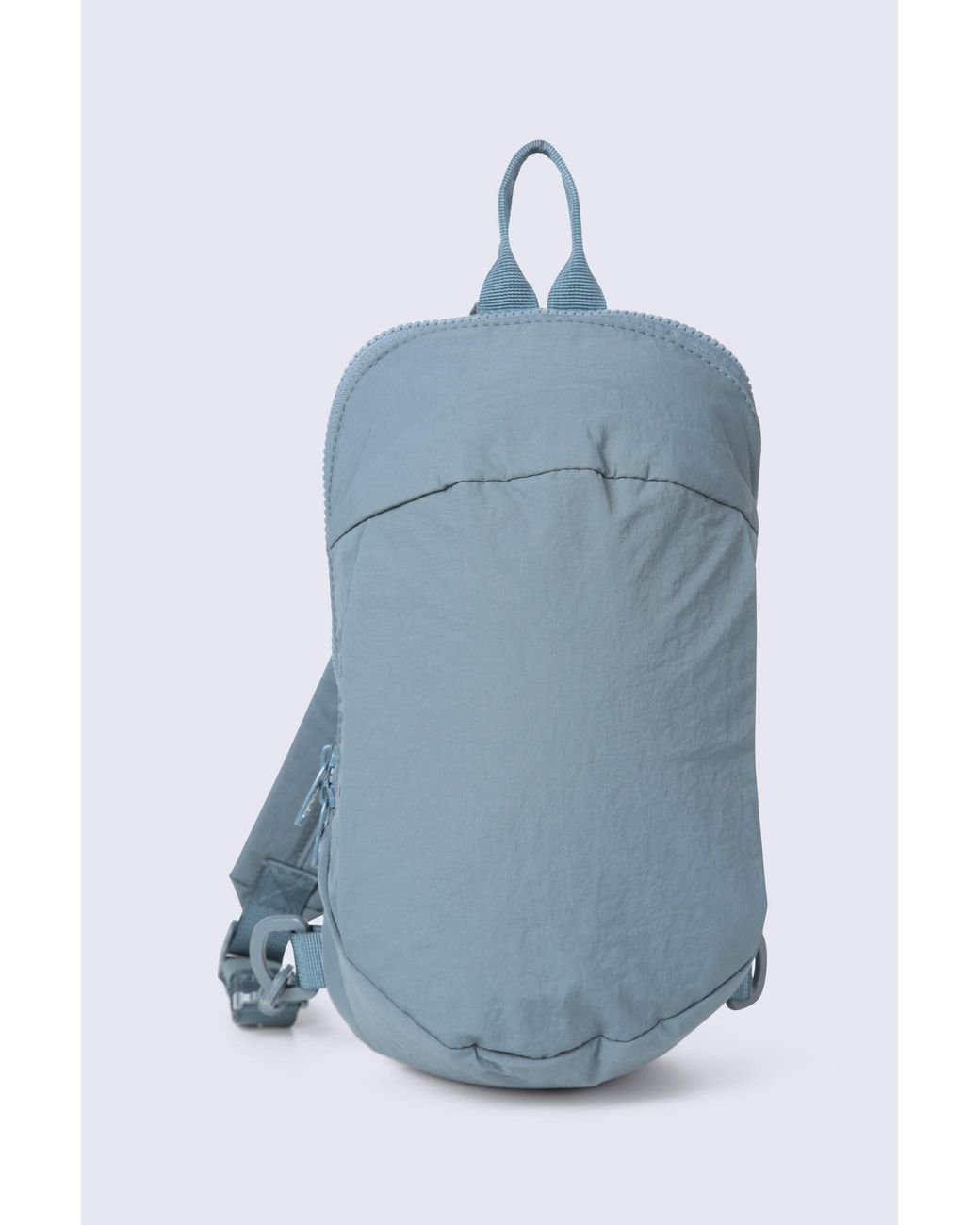 Mountain Warehouse Blue Sling Cross Body Bag Capacity Adjustable Buckle Strap Secure Zipped Closure