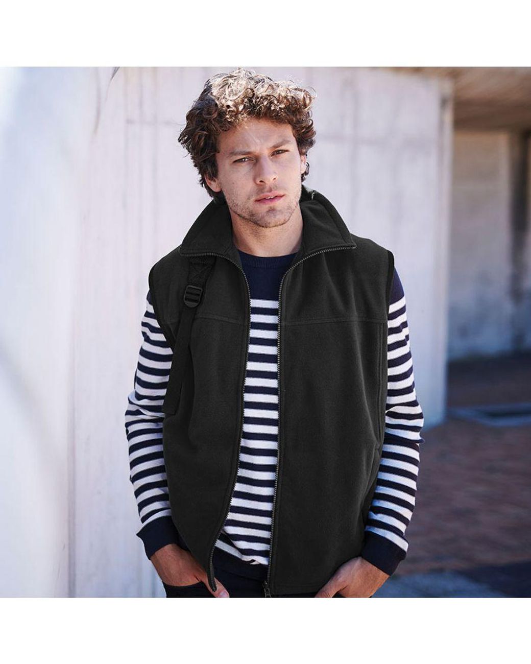 Regatta Black Haber Ii 250 Series Anti-Pill Fleece Bodywarmer Sleeveless Jacket for men
