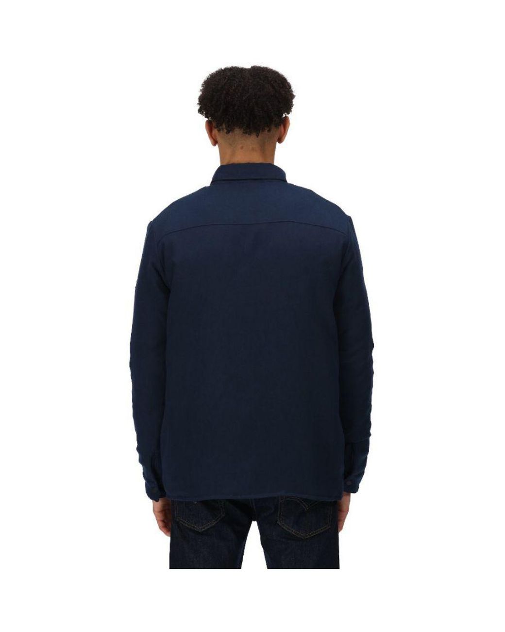 Regatta Blue Gawayne Insulated Long Sleeve Shirt for men