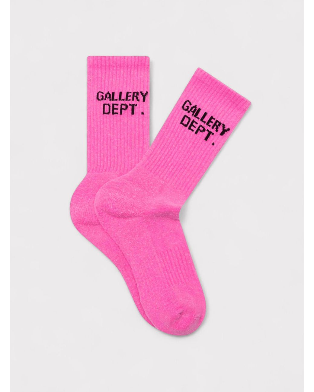 GALLERY DEPT. Pink Clean Socks Flo for men