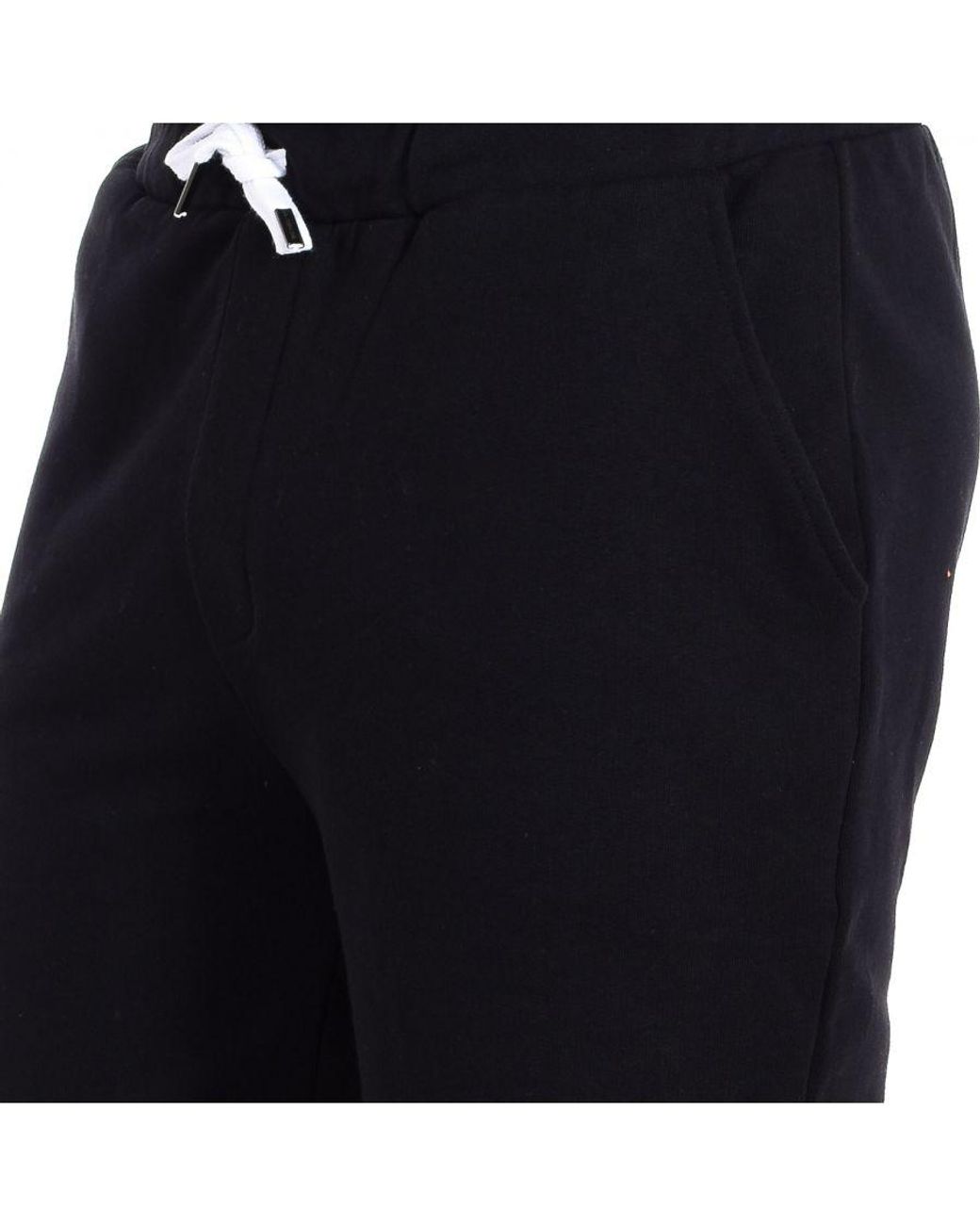 La Martina Black Tmb003-Fp221 Sports Shorts for men