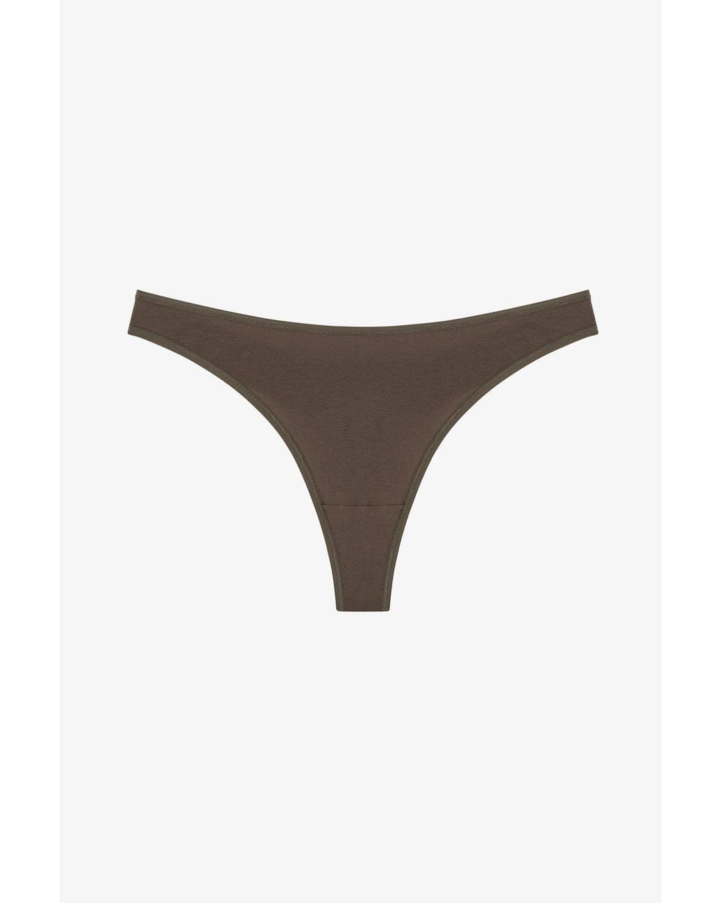 Penti Black Snake Pattern Thong