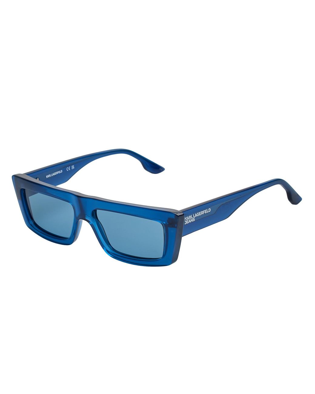 Karl Lagerfeld Blue Rectangular Sunglasses Klj6147S