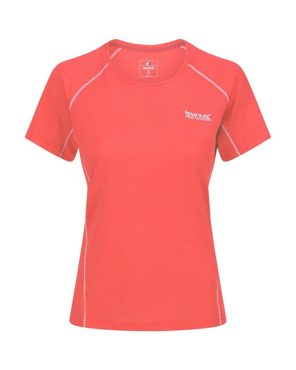 Regatta Pink Devote Ii Quick Drying Short Sleeve T Shirt