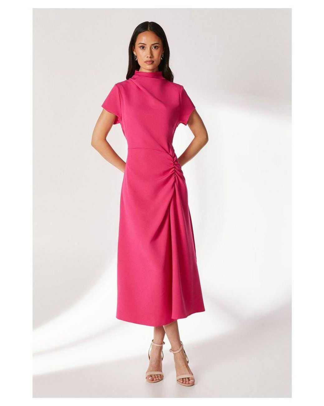 Pink dress debenhams hotsell
