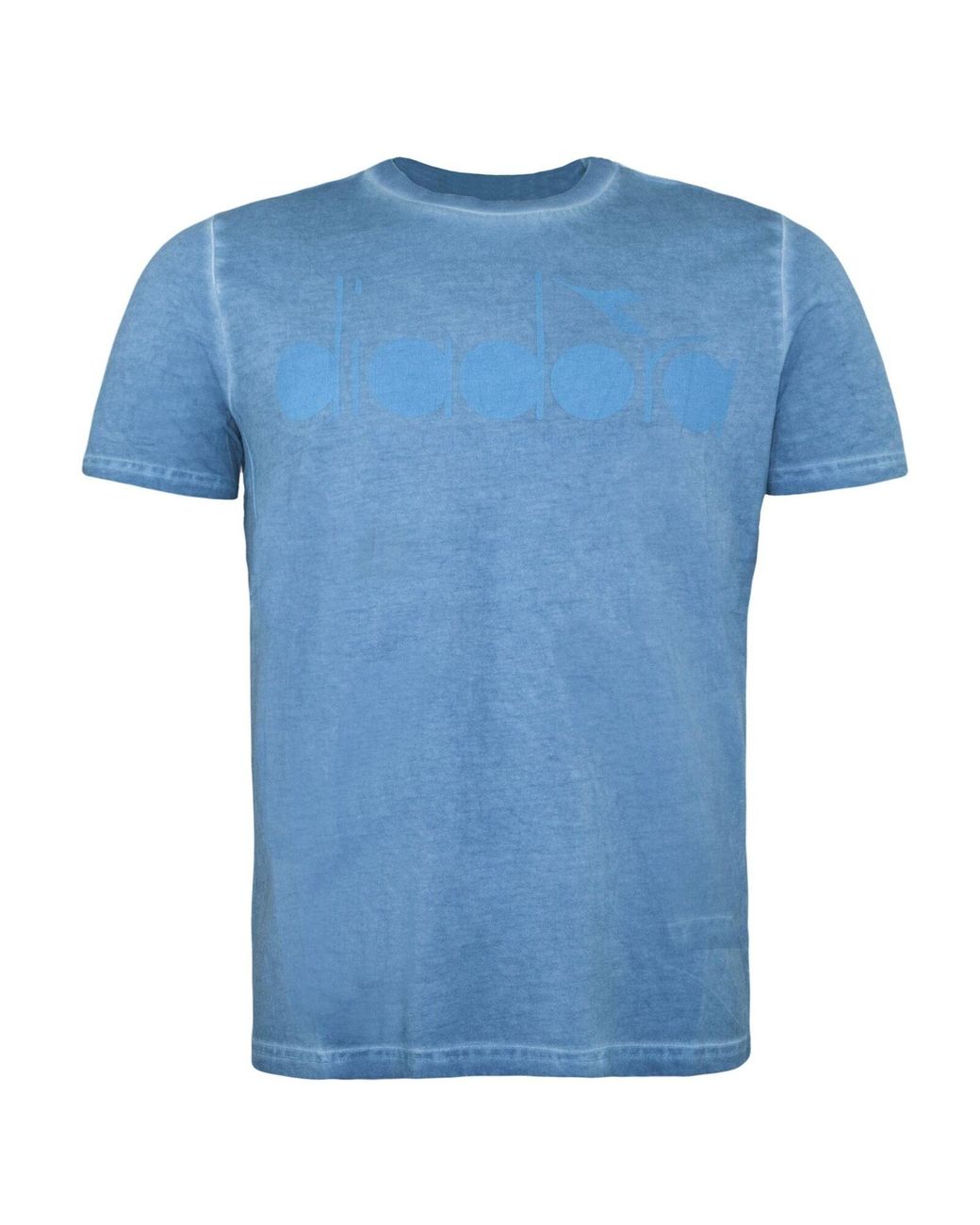 Diadora Blue Logo T-Shirt for men