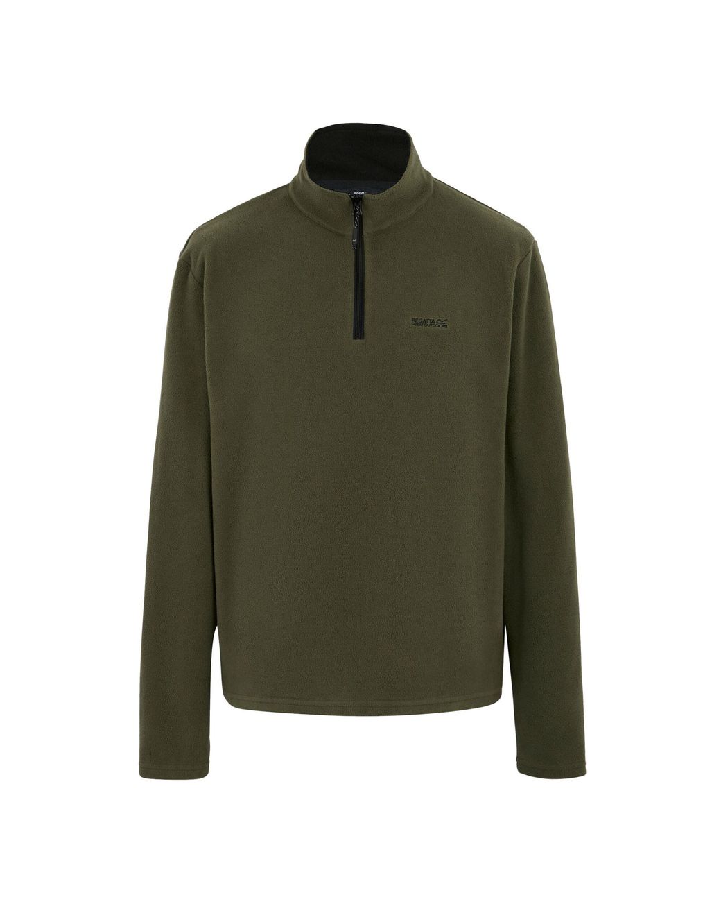 Regatta Green Great Outdoors Thompson Half Zip Fleece Top Night) for men