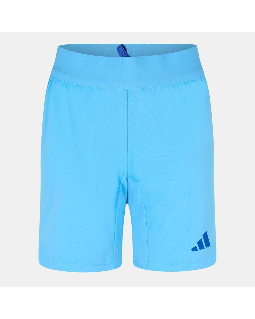 Adidas Blue T24 Goal Keeper Shorts With Elasticated Waistband