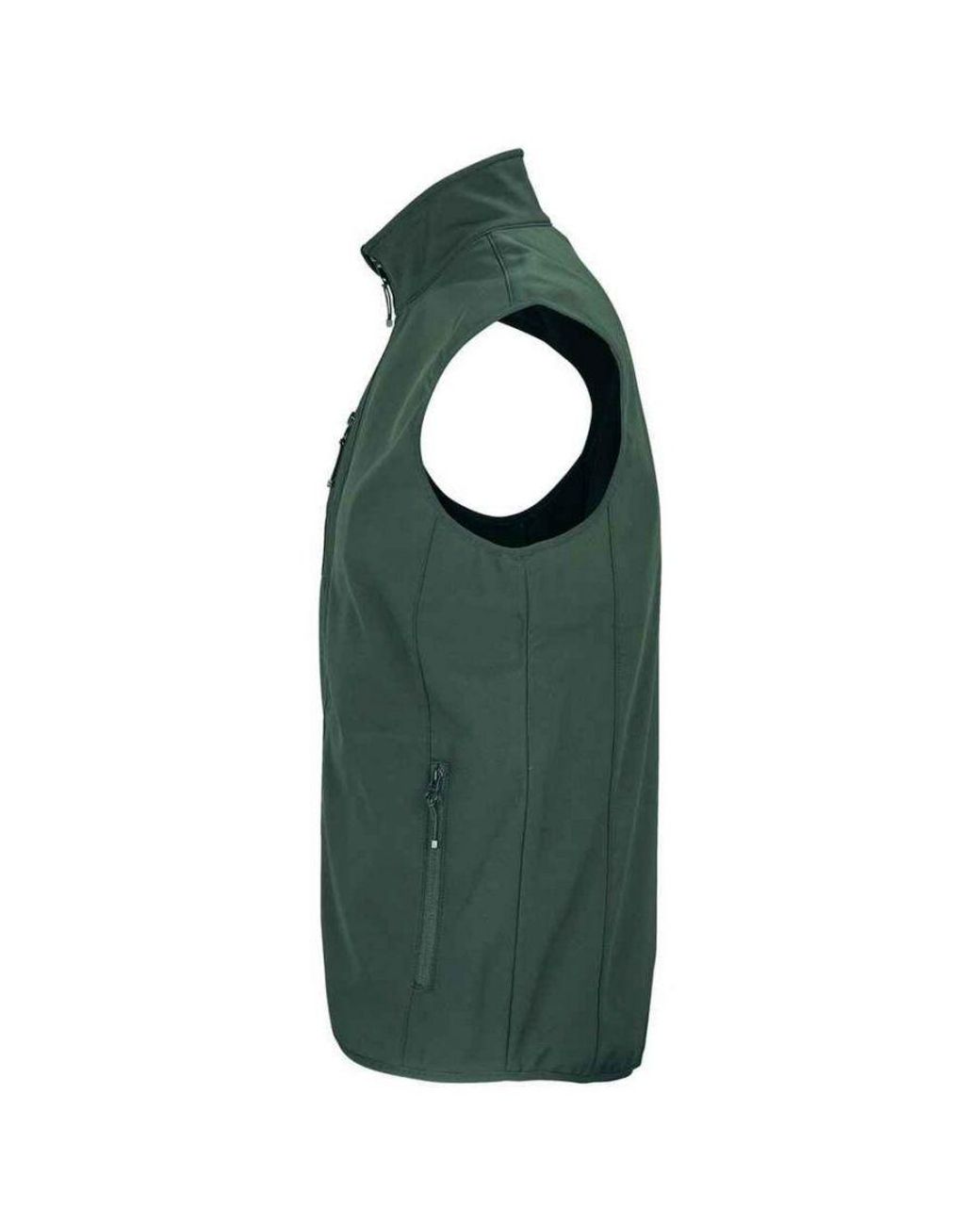 Sol's Green Falcon Softshell Recycled Body Warmer (Forest) for men
