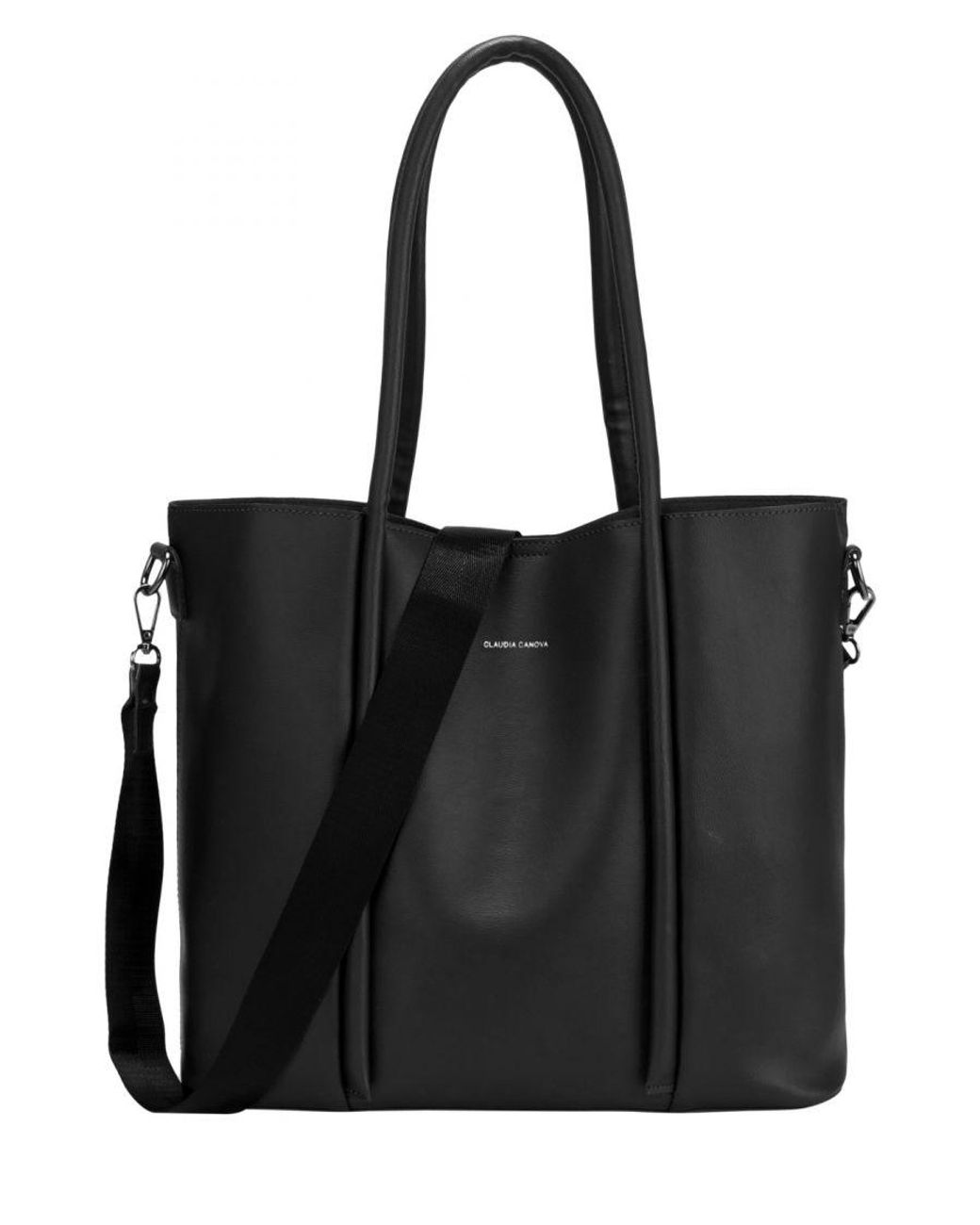 Claudia Canova Black Pure Carryall Tote Bag