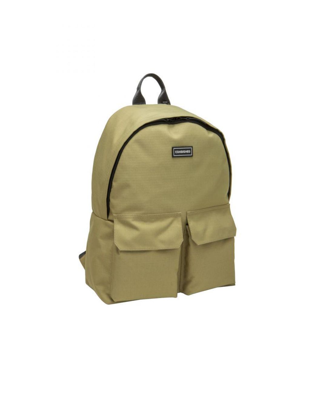 Consigned Green Daxton Front Pocketed Backpack
