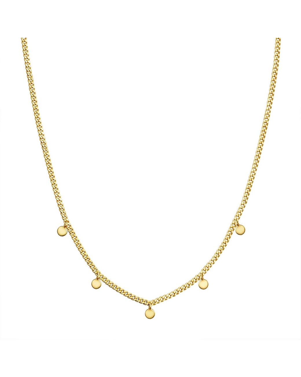 Glanzstücke München Metallic Sterling Necklace