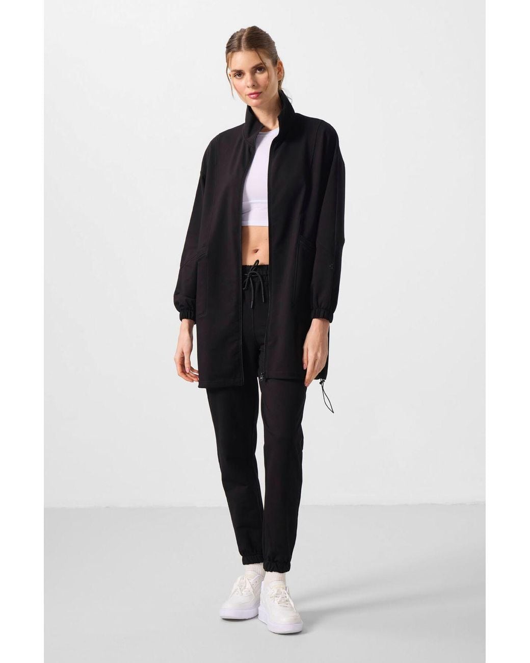 TOMMY LIFE Black Knit Tracksuit Set