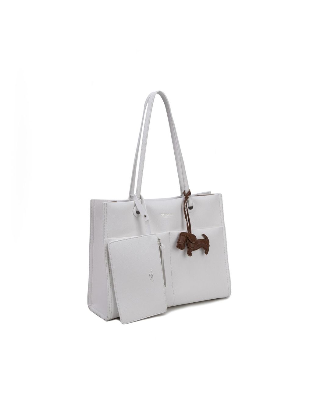 diana&co White Diana&Co Shopper Tasche