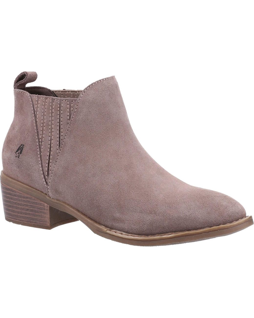 Hush Puppies Brown Ladies Isobel Suede Ankle Boots