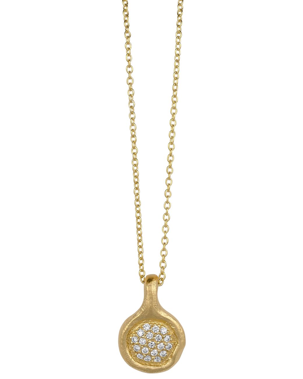Orphelia Black 925 Sterling Chain With Pendant