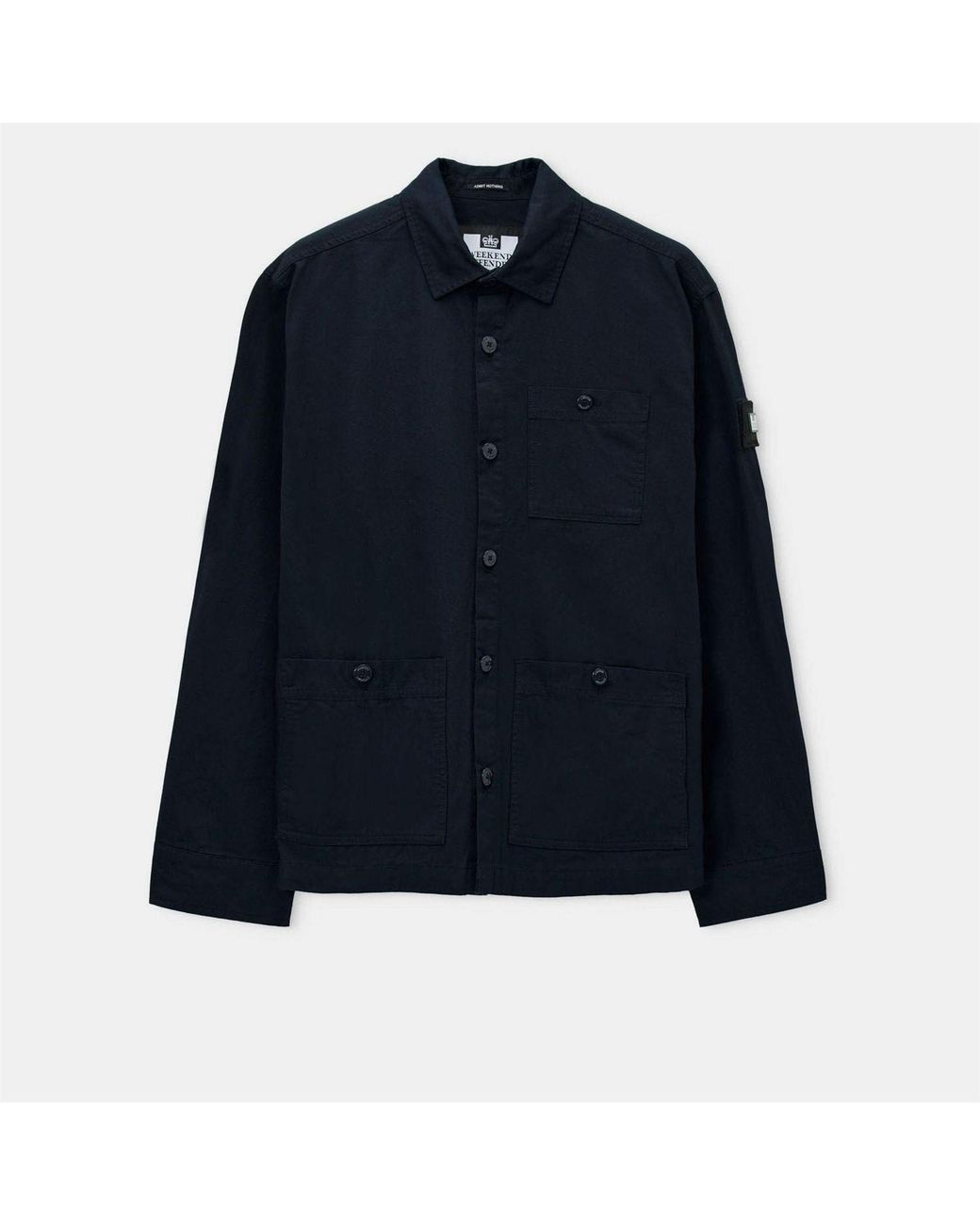 Weekend Offender Blue Hynde Baker Overshirt for men