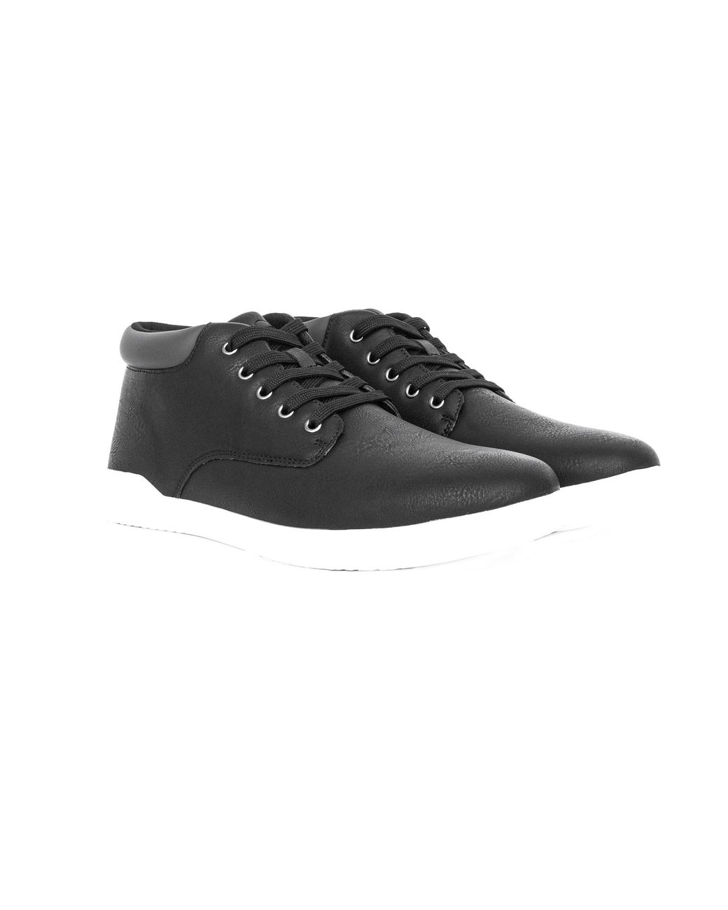 Crosshatch Black Alistair Ankle Boots for men