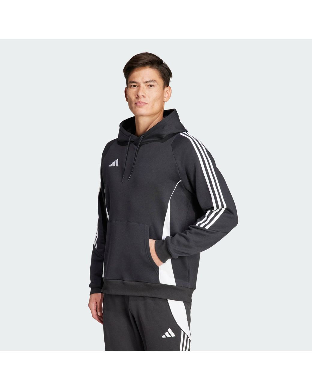 Adidas Originals Black Tiro 24 Sweat Hoodie for men