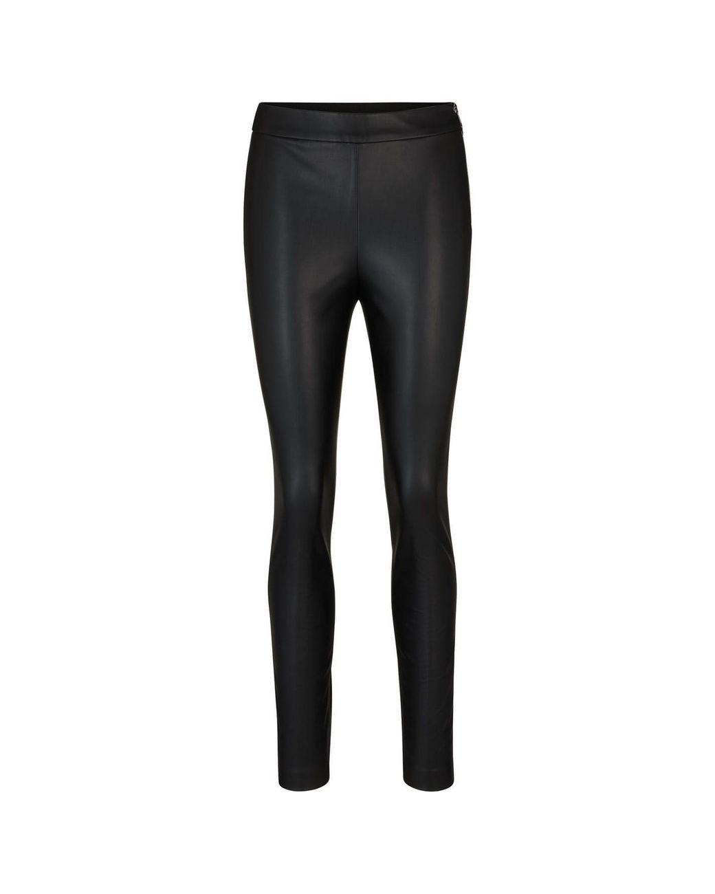 Boss Black Taslimah Solid Patterned Slim Trousers
