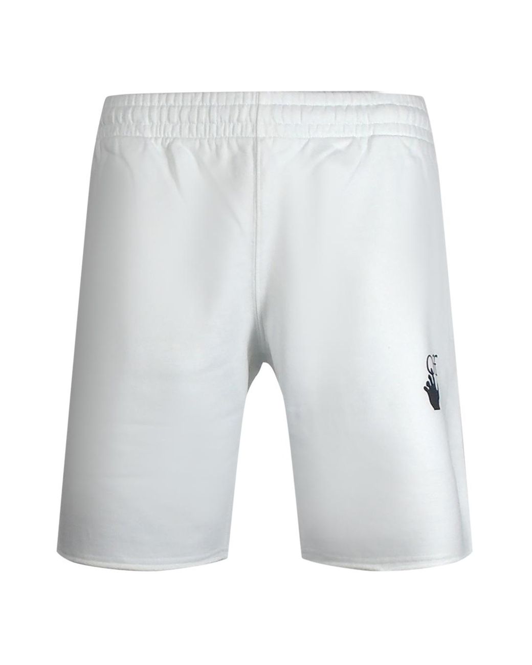 Off-White c/o Virgil Abloh Blue Caravaggio Arrow Sweat Shorts Cotton for men