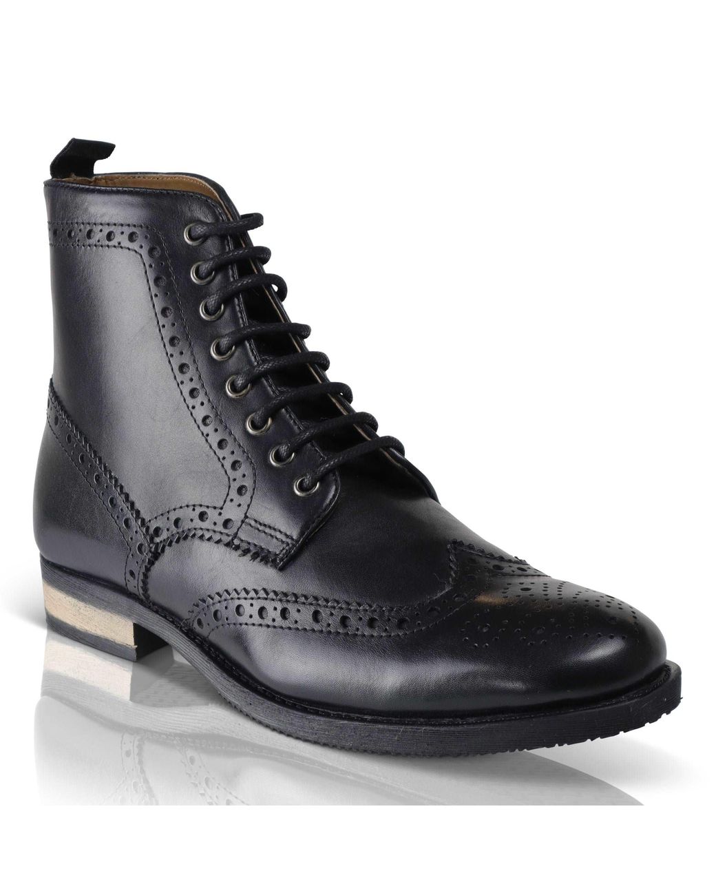 Silver Street London Black Stamford Boots for men