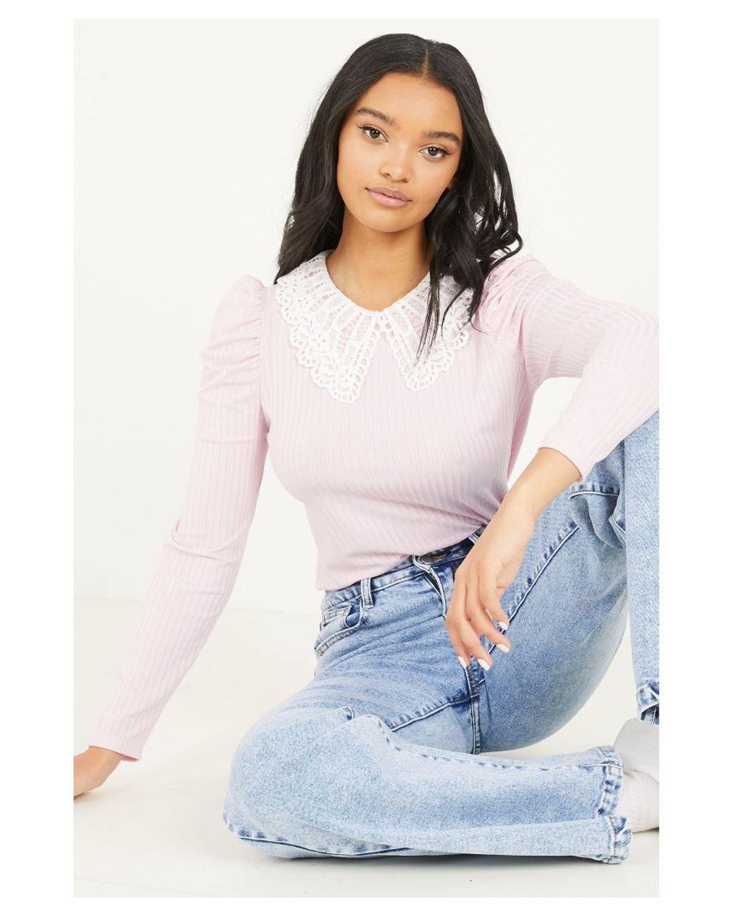 Quiz sales crochet top