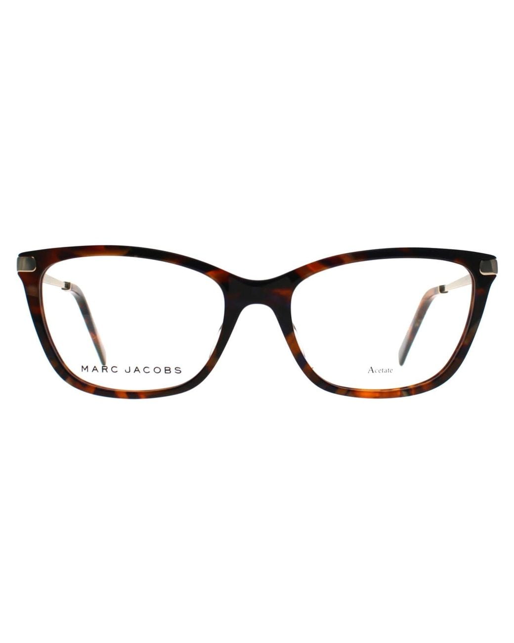 Marc Jacobs Brown Rectangular Tortoise 400
