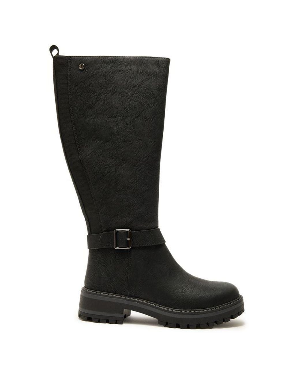 Lotus Black Devon Boots