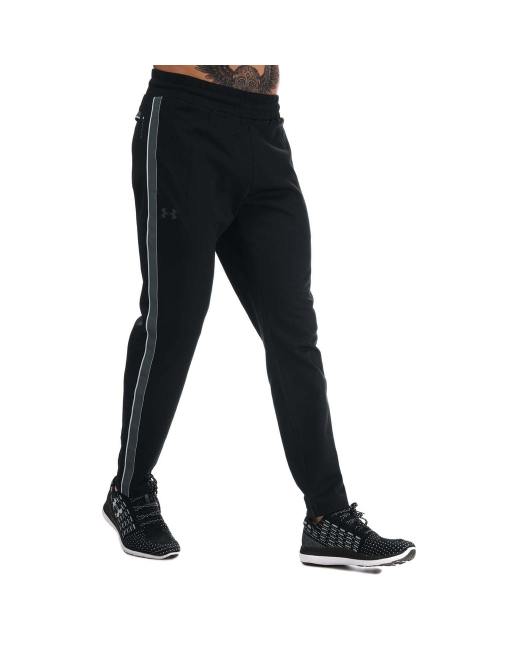 Under Armour Black Ua Recover Knit Track Pants for men