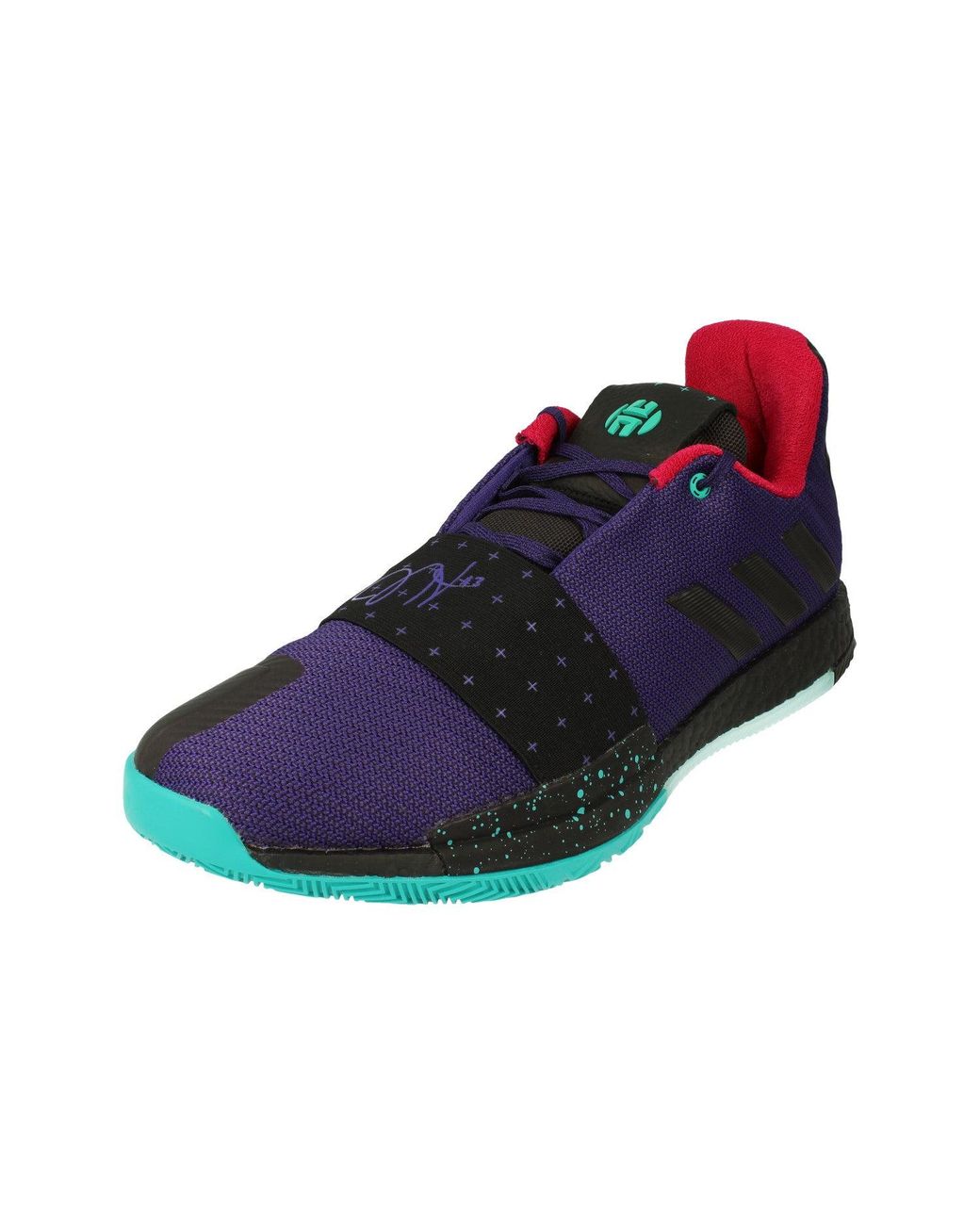 Adidas Blue Harden Vol.3 Basketball Trainers for men