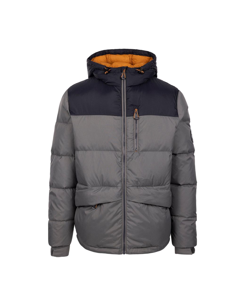 Trespass Gray Erris Down Jacket (Storm) for men