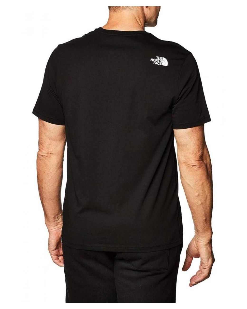 The North Face Black M Standard Ss T Shirt for men