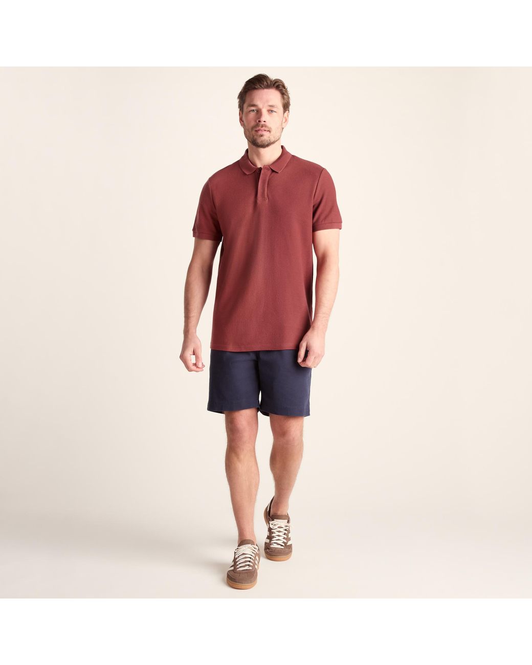 TOG24 Red Varris 100% Cotton Supersoft Polo Shirt for men
