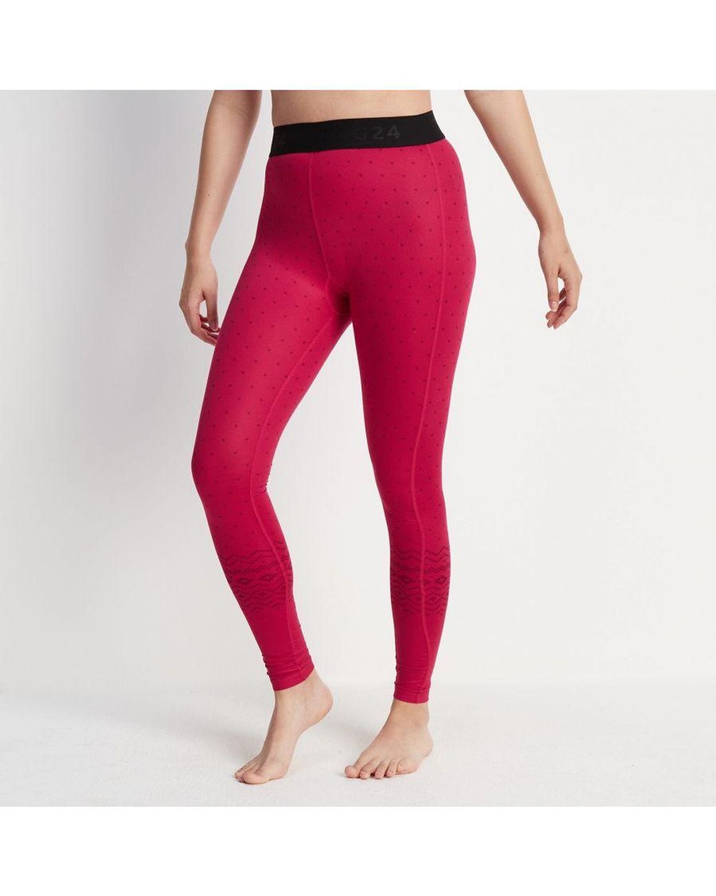 Cerise top pink leggings