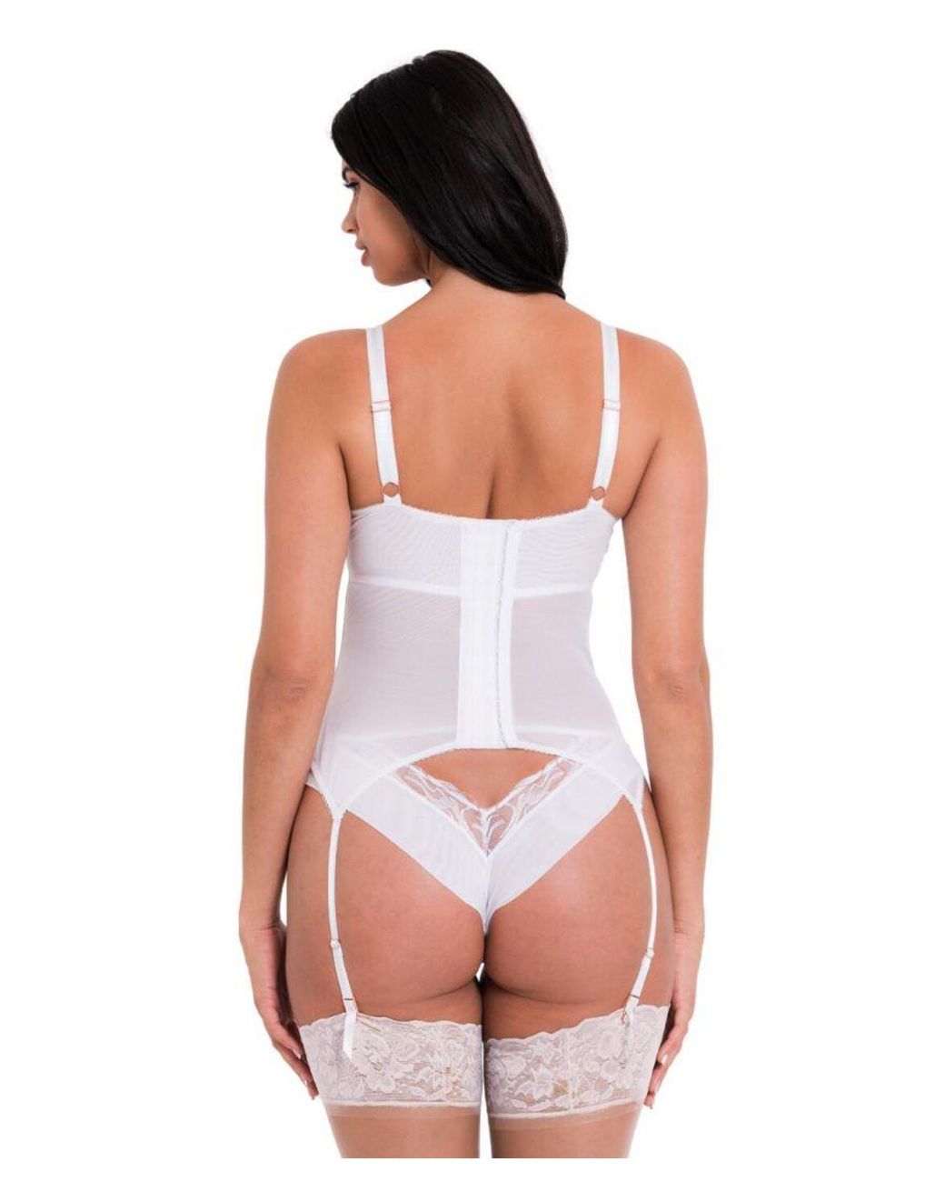 Curvy Kate Pink Fascinate Plunge Basque