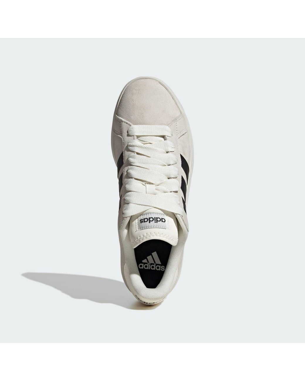 Adidas White Grand Court Base 00S Shoes
