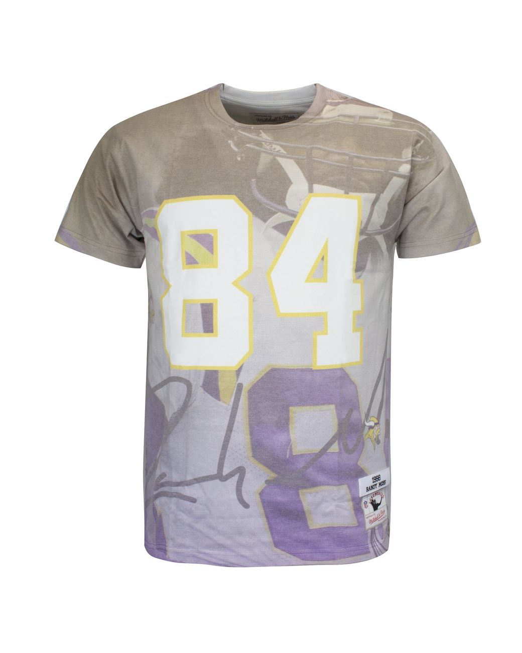 Mitchell & Ness Gray City Pride Randy Moss Minnesota Vikings T-Shirt for men