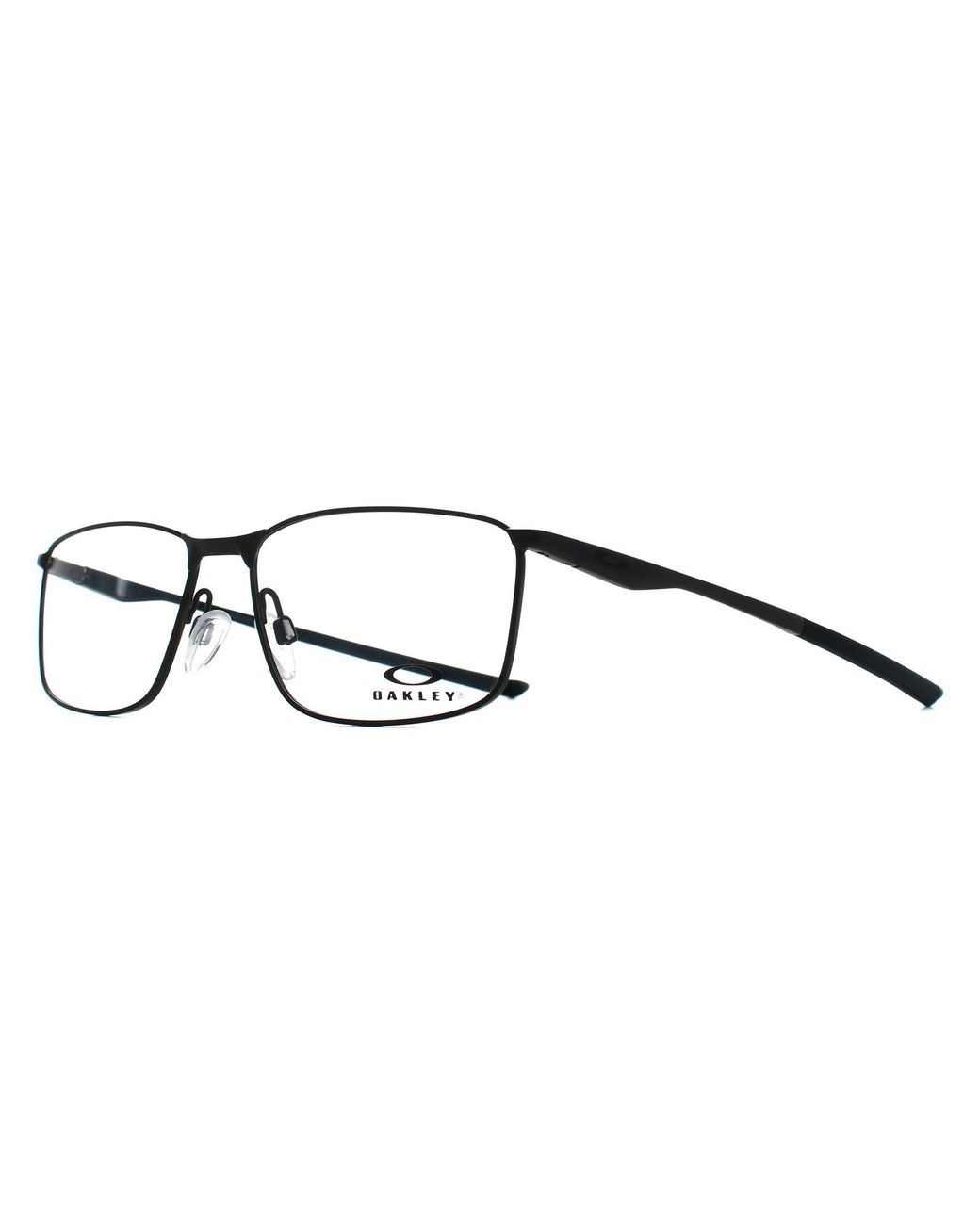 Oakley Brown Rectangle Satin Pewter Socket 5.0 for men