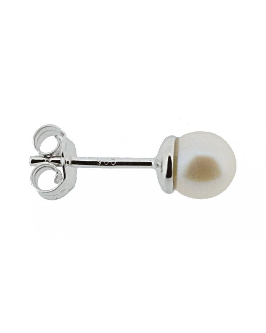 Orphelia Black 'Joss' 925 Sterling Stud Earrings
