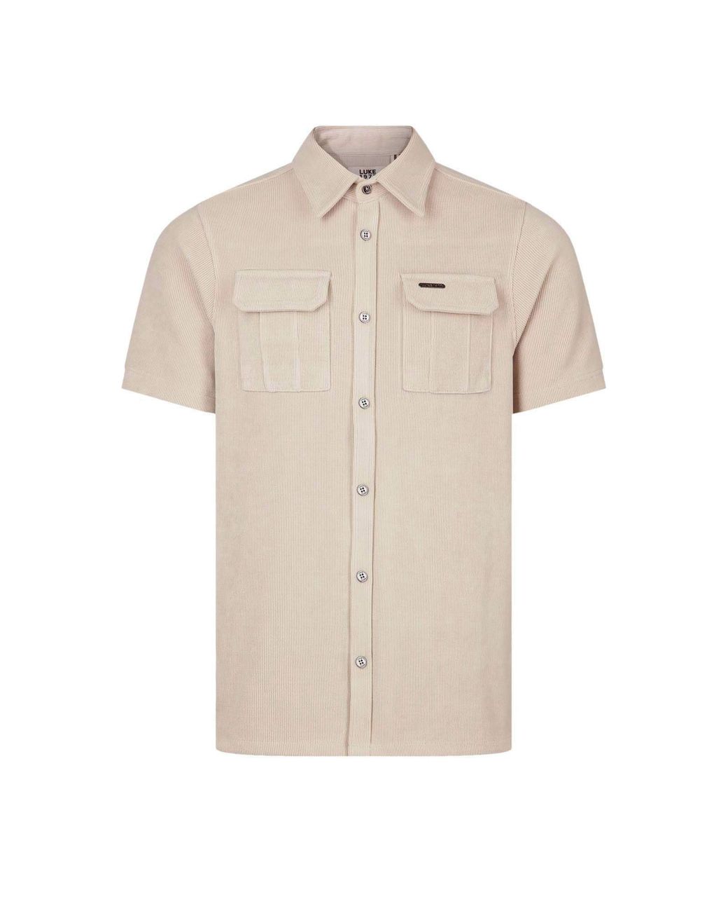 Luke 1977 Natural Lye Cord Shirt for men