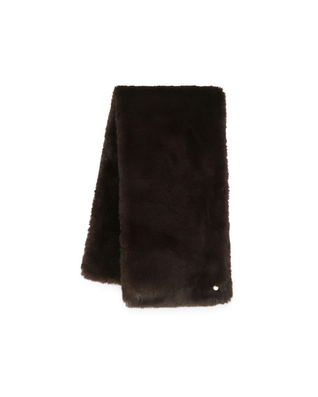 Carvela Kurt Geiger Black Fur Scarf