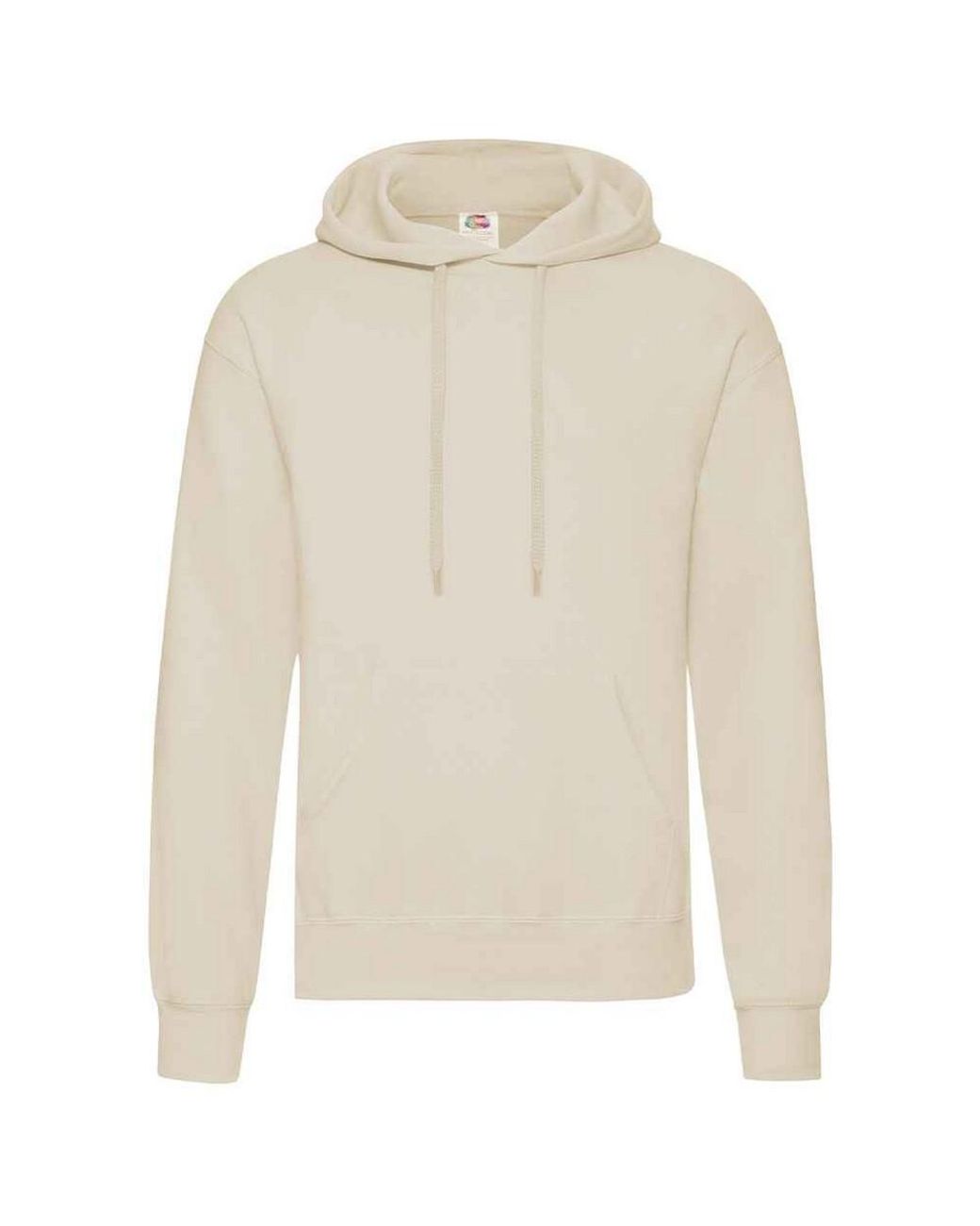 Fruit Of The Loom White Adults Classic Hooded Sweatshirt