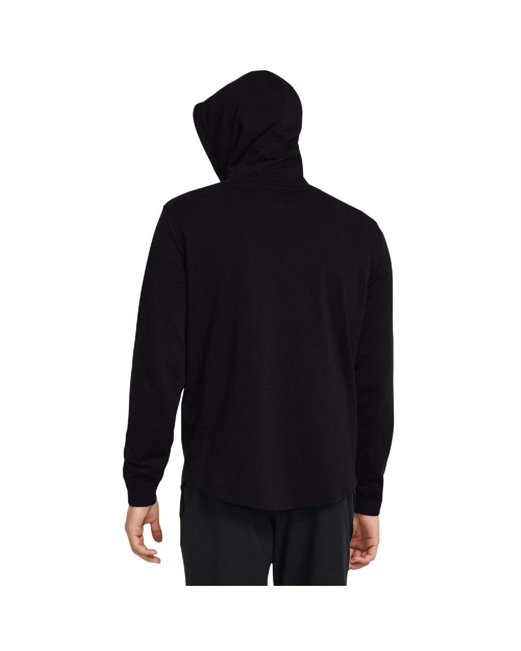 Under Armour Blue Terry Graphic Hoodie for men