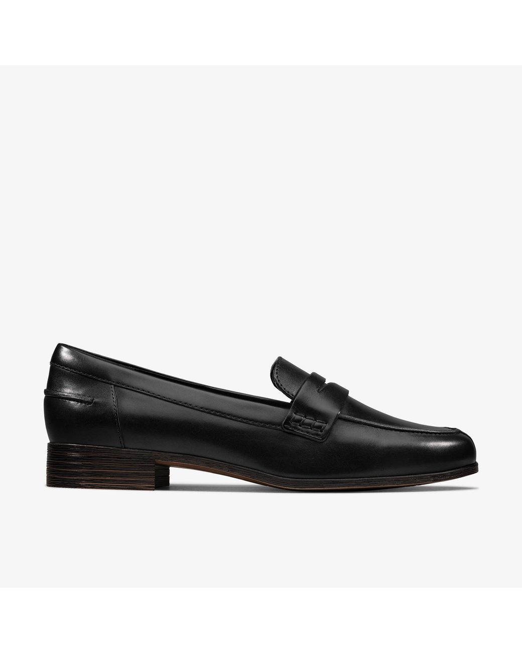 Clarks Black Hamble Loafer Leather Shoes