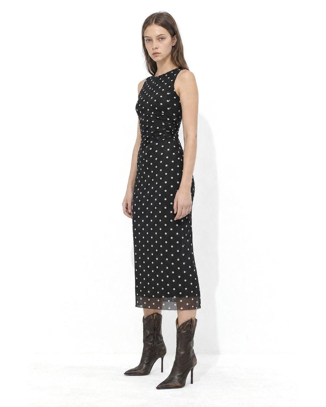 Busem Black Midi Dress