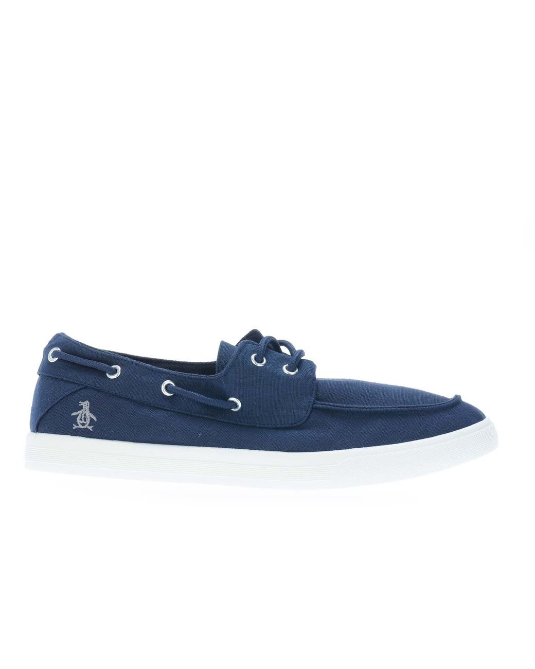 Original Penguin Blue Sailor Shoes for men