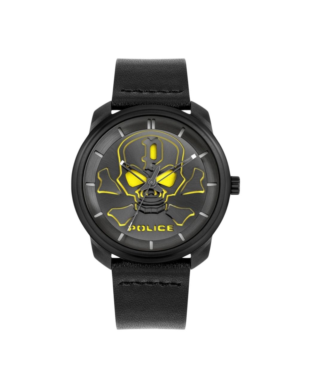 Police Black Watch Quartz Stainless Steel for men
