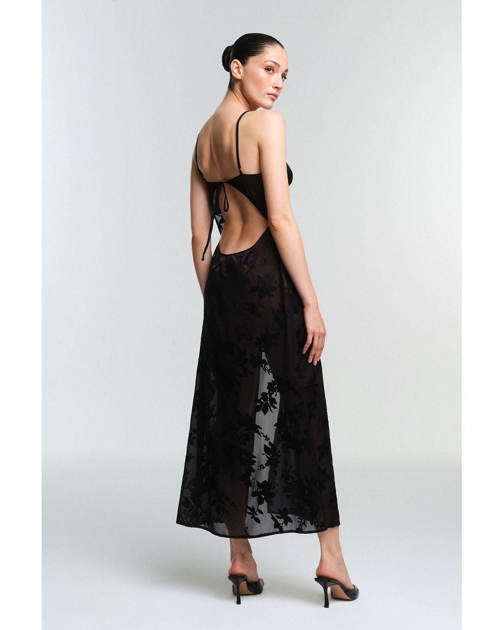 Penti Black Amara Nightgown