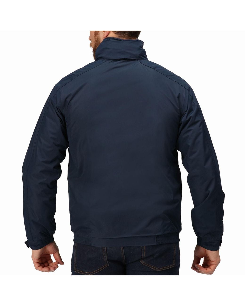 Regatta Blue Professional Dover Fleece Lined Waterproof Bomber Jacket Coat for men